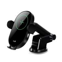 New fast charging 15W wireless car charger intelligent car bracket for iPhone for Huawei for Samsung quick charger