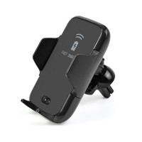 2019 lasted phone holder with wireless charger car mount infrared