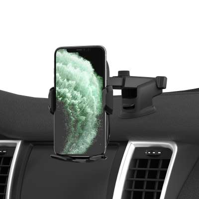 OEM New Style Amazon Hot Sale Wireless Car Charger Mount With Automatic Clamping