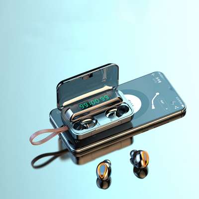 High quality private label stereo sound wireless earbuds earphone with charging case