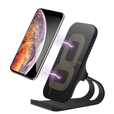 2020 fast Wireless Charger Quick Charging Qi Certified Desk Stand Wireless Charger